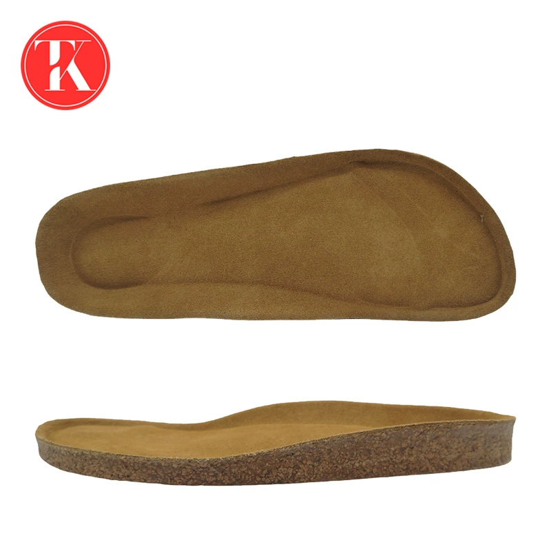 KT-0122 Прямые поставки с фабрики высококачественная латексная пробковая льняная подошва из коровьей кожи готова к заказу