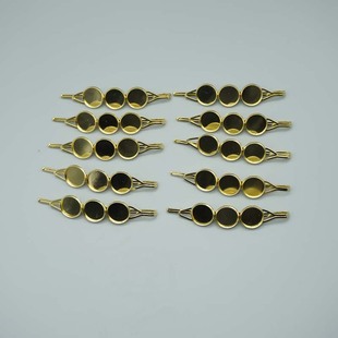 12mm Medium-Sized Bobby Pin with Tray DIY Side Clip Hairpin Hair Accessory New Model with Copper Tray