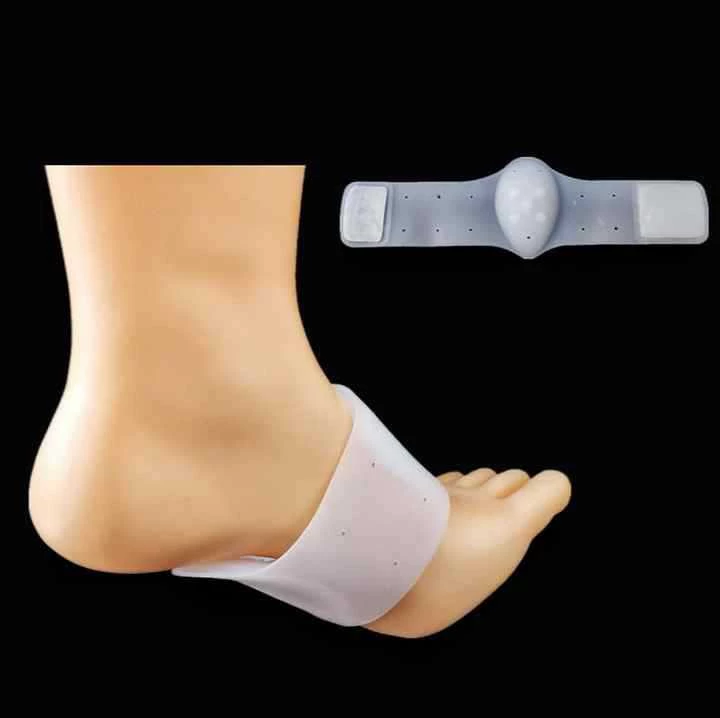 Бандажная арочная подушечка, силиконовая стелька, высокая арочная подушечка для ног, 75 г