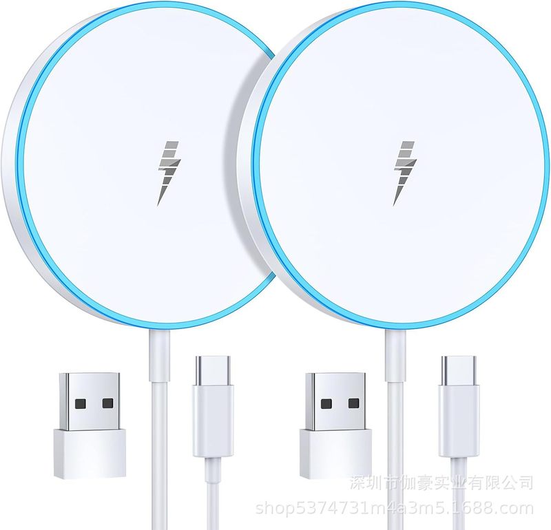国境を越えた工場直販磁気ワイヤレス磁気充電器 Apple 携帯電話ワイヤレス充電器急速充電ワイヤレス充電器に適しています|undefined