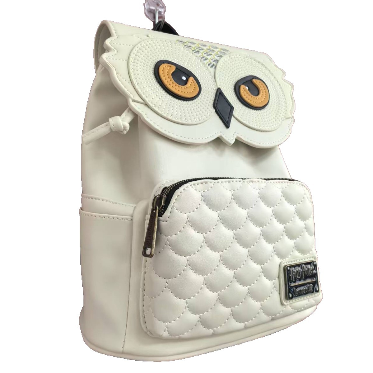 Owl mochila sobre de flores rojas mochila de estudiantes mensajero de nieve Hedwig mochila de hombres y mujeres en stock