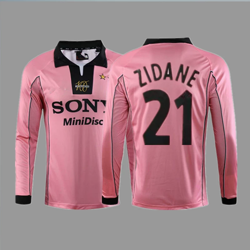 Retro jersey long-sleeved football uniform Lampard Robber Bartres Hazard Inzagi Piero Zidane