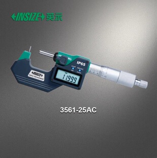 INSIZEӢʾ���@�ܱں�ǧ�ֳ� 3561 0-25mm 25-50mm