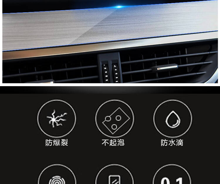 2024 Trumpchi Es9 Interior Protective Film Gs8 Central Control Navigation Screen Instrument Display Film Modification Supplies