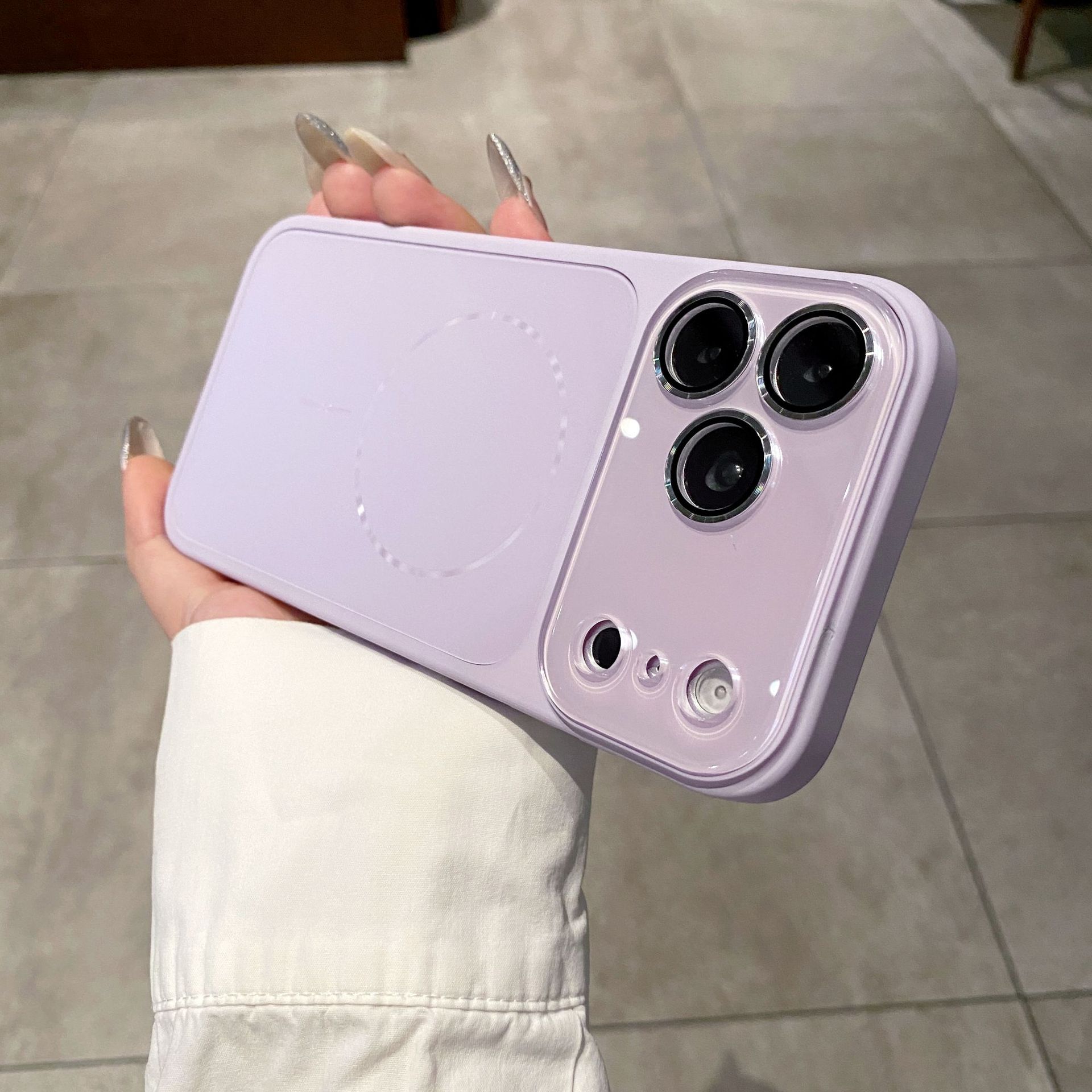 Funda Magnética para iPhone 17 Pro Max y iPhone 16 de PC con Cobertura Completa y Antigolpes image 11