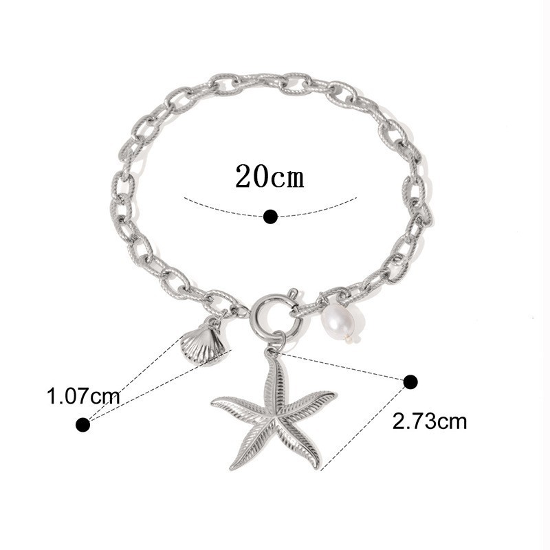 Stone-Free Inlay Material Bracelets Classification 304 Stainless Steel Chain Material PVD Coated Real Gold Plated Heart Shape Bow Knot Titanium Steel Casual Simple Style Waterproof Non Tarnish Titanium Steel OT Clasp Toggle Clasp Closure Lobster Trigger Clasp Closure Bracelets