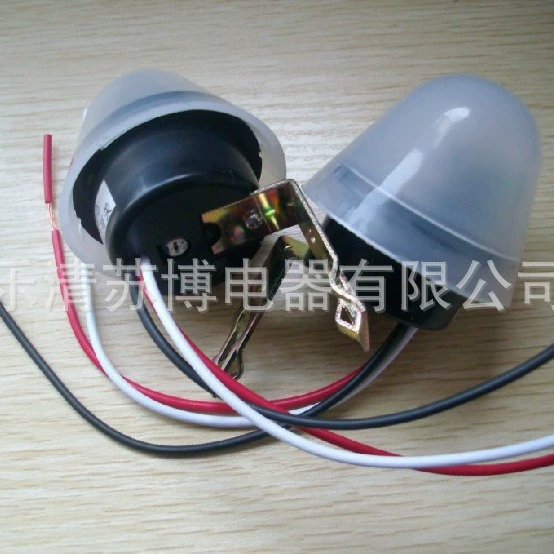 Переключатель управления уличным освещением AS-20 светочувствительный Регулируемый 10A 36V48V60V110V непромокаемый автоматический переключатель датчика освещенности