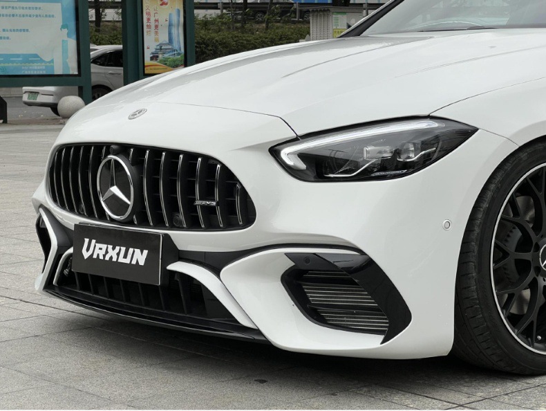 Applicable to 22-25 Mercedes-Benz c 200 260 W206 changed to 24 c63amg simple narrow body to surround the front bumper net cover
