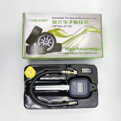 Inflator Head Pressure Gun Portable – Air pressure gauge/tire pressure gauge - handheld-digital-tire-pressure-gauge-non-tektronix-brand