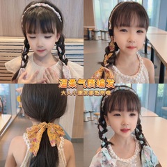 Summer Short Hair Headband, Children's Floral Toothed Hair Band, Hair Pressure Anti-Slip Hair Accessory for Girls, Cute Hair Clips and Bands