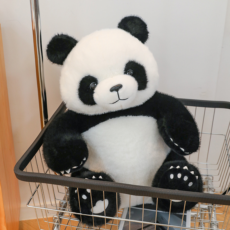 Plush realistic cute toy