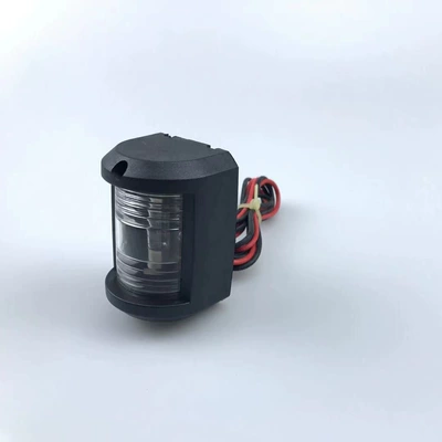 Portside Lights, Marine Stern Lights, Speedboat Mast — Avtomobil ehtiyat hissələri - small-stern-light-transparent-lampshade-black-shell