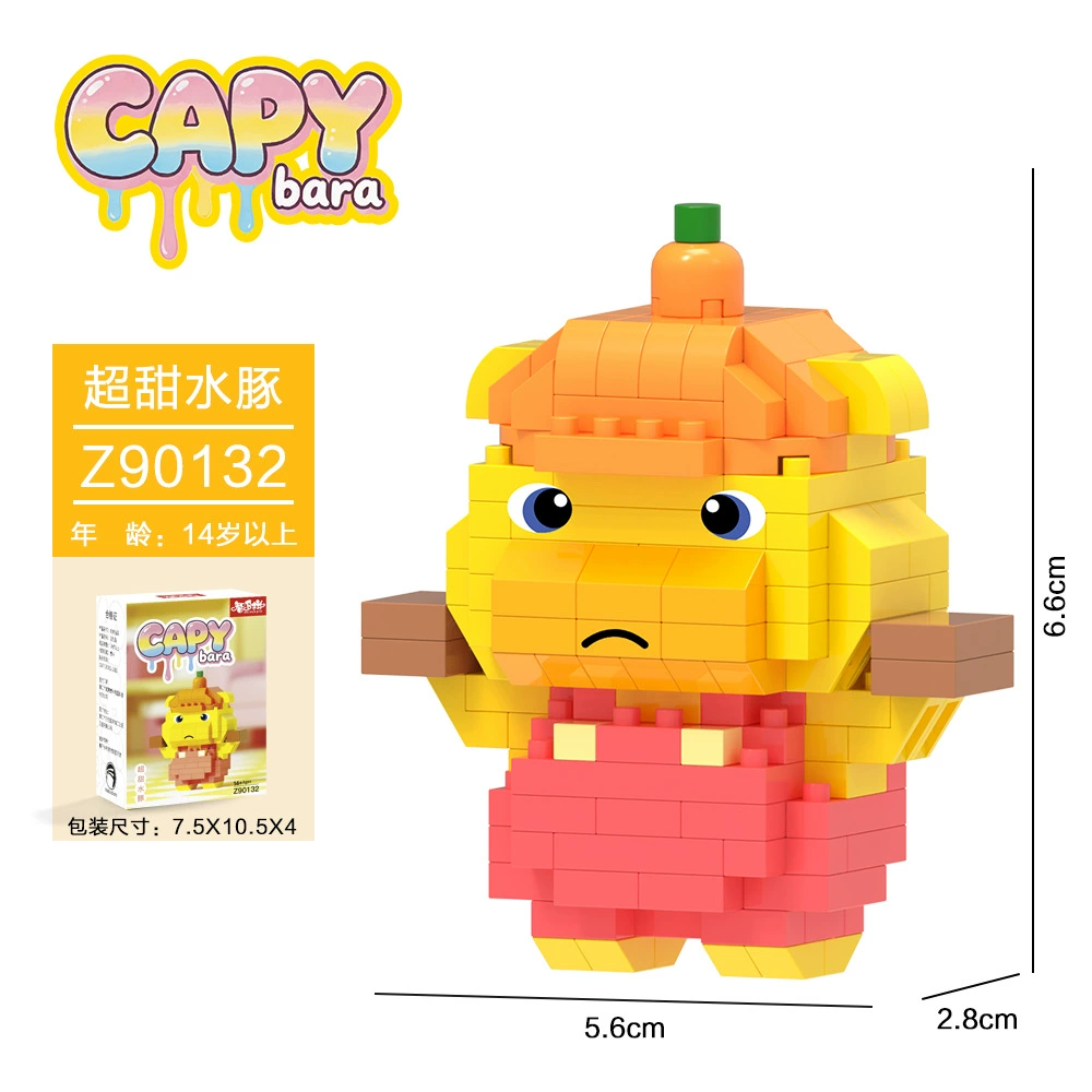 Lego, cartoon constructor, doll, toy, Birthday gift