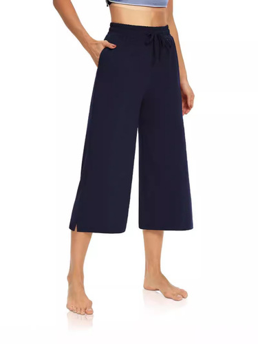 Cross-border Amazon 2025 Loose Straight Leg Pants Red Elegant Commute Soft Pants In Stock