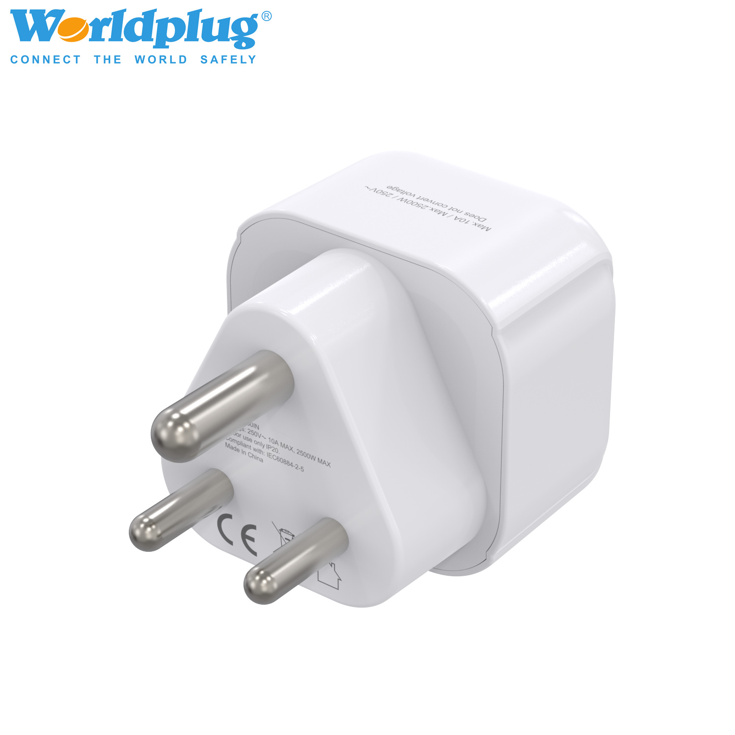 大功率充电插座欧洲德国韩国法国俄罗斯转印度10A大功率转换插头