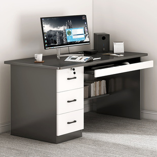 Desktop computer desk full set of desk bookshelf combination modern home desks simple rental bedroom table