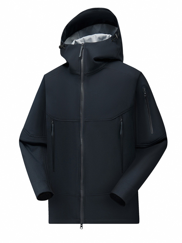 2025新款软壳冲锋衣男女情侣防风防水保暖登山服进藏连帽团购logo|undefined