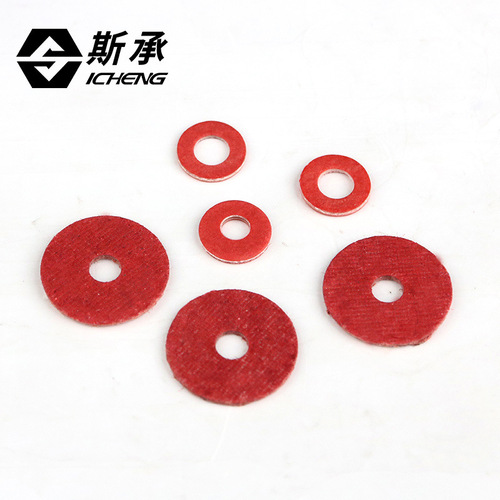 Manufacturer Insulation Gasket Red Steel Paper Gasket Red Meson Insulation Flat Gasket Kappa Paper Red Paper Gasket M2-M6