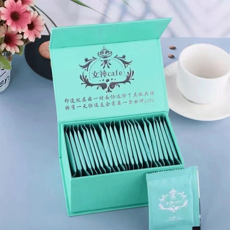 In-Stock American-Style Black Coffee Goddess Coffee Cafe Coffee Milkshake Darling Daling Full Feeling 250g Box