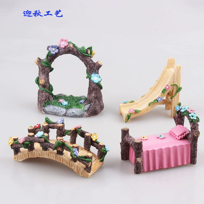 Ландшафтное мясо в горшках, креативные декоративные украшения, смоляные украшения, ландшафтные украшения, аквариумы, деревья, дыры