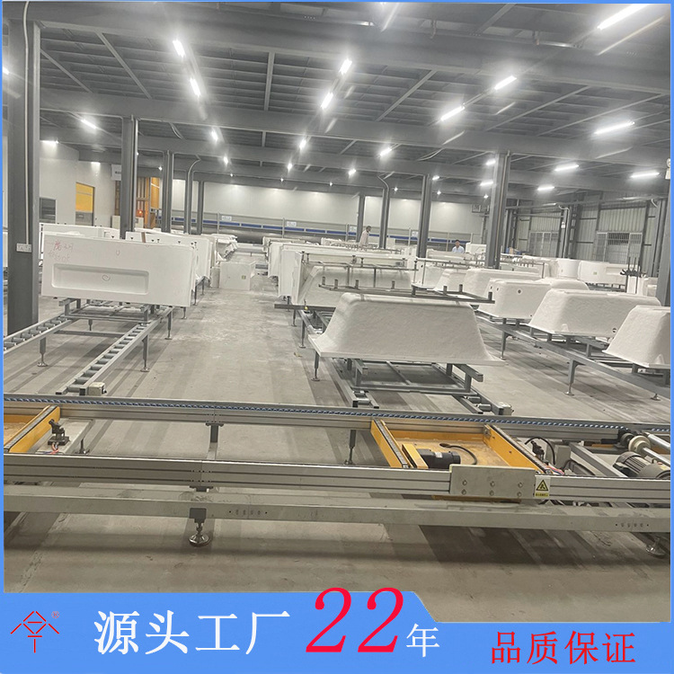 智能自动化浴缸五件套,试水,抛光,打包生产线制造,厂家专业制