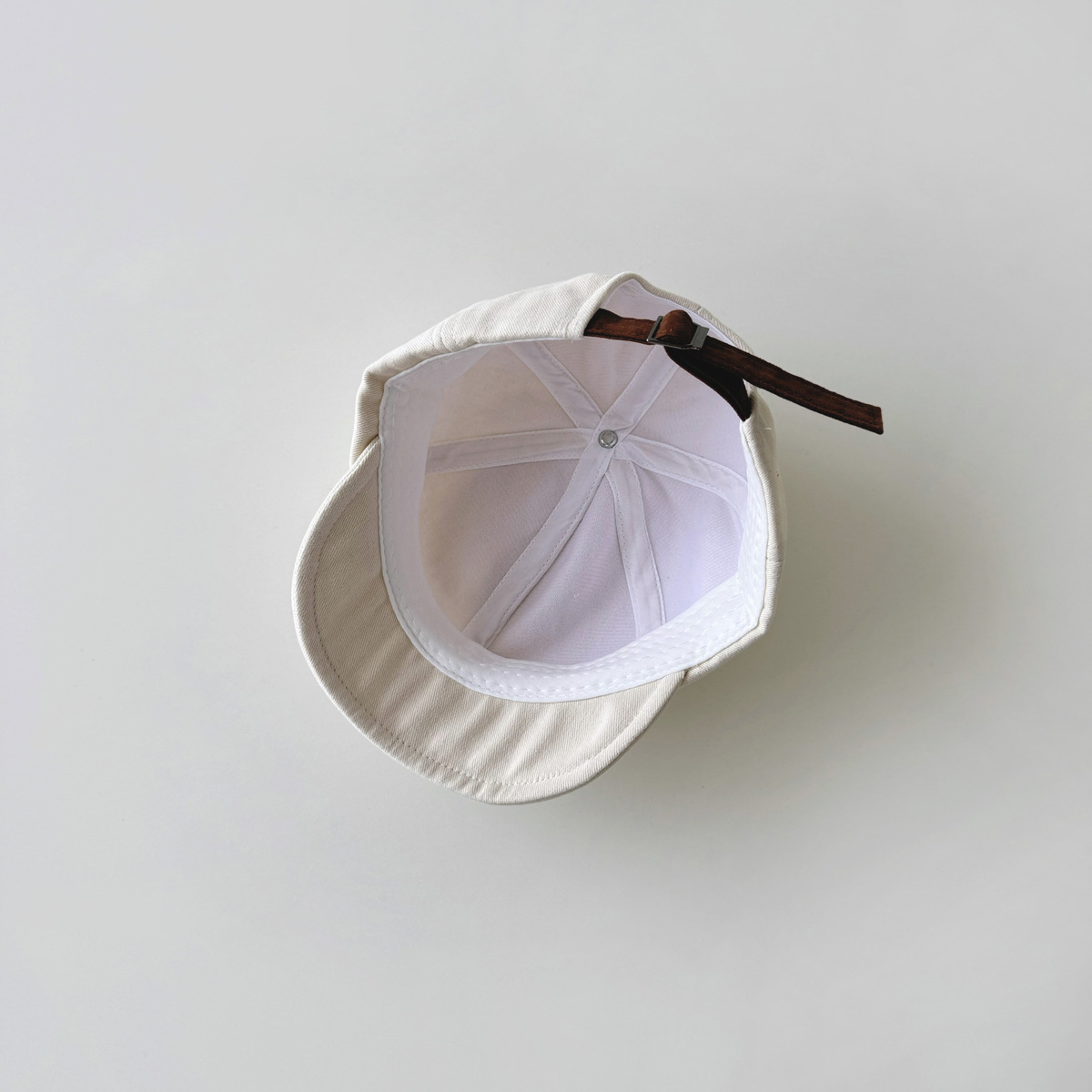 Unisex Baby hat Spring and autumn ins simple soft eaves thin baby cap children's baseball cap_voghion.com
