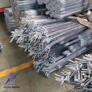Photovoltaic Pull Bar Factory Wholesale Hot-Dip Galvanized Pull Rod Ut Wire Clamp Power Gold Photovoltaic Pull Rod