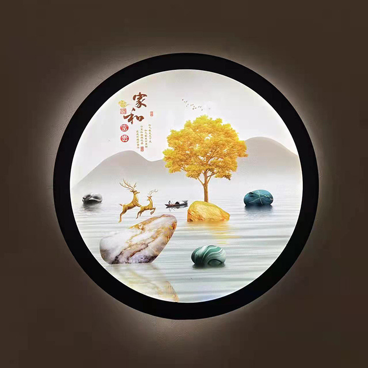 Zhongshan fábrica directa LED lámpara de pared nueva lámpara de mural chino simple lámpara de cabezal de cama lámpara de pasillo lámpara de escalera