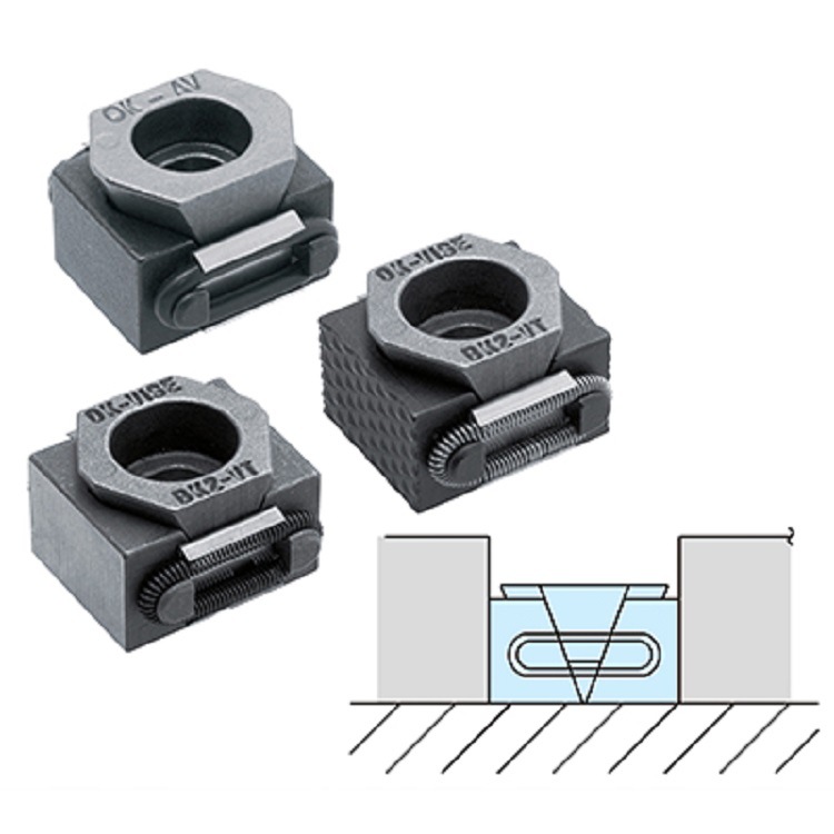 日本IMAO夹钳(螺丝孔型) BK2-VT-F  BK2-VT-S  DK2-VT-F  DK2-VT