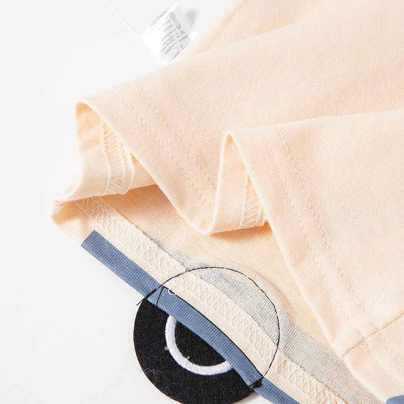 Ser superior de los niños de manga larga Camiseta nueva Otoño de dibujos animados niños color a juego coche bottoming camisa ropa de los niños de una sola pieza de entrega