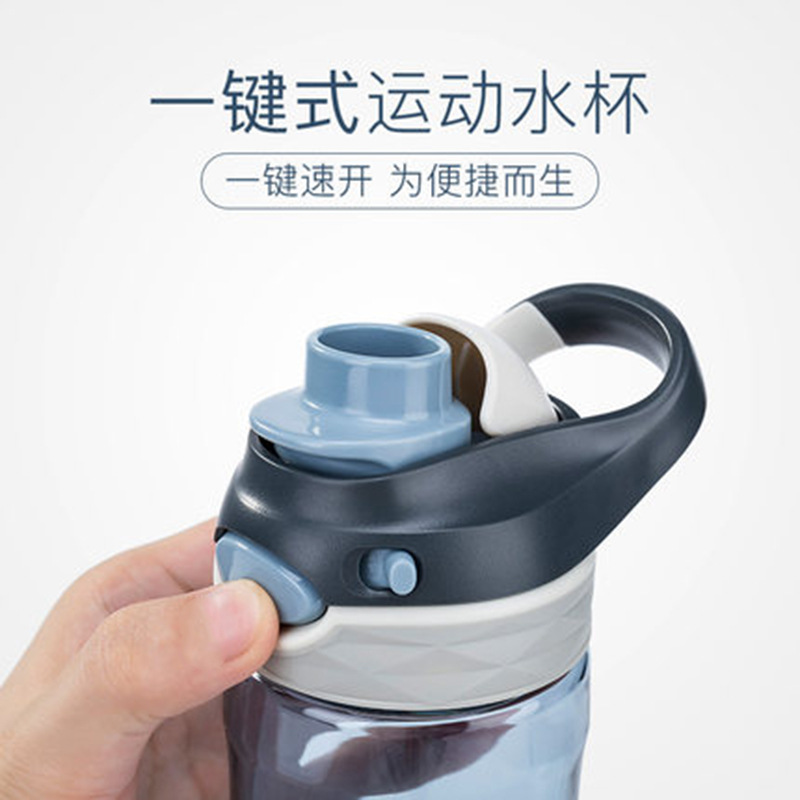 Бутылка для воды Longkou, спортивная бутылка для активного отдыха, большая емкость, аналог Condik, летняя пластиковая бутылка, портативная бутылка для воды