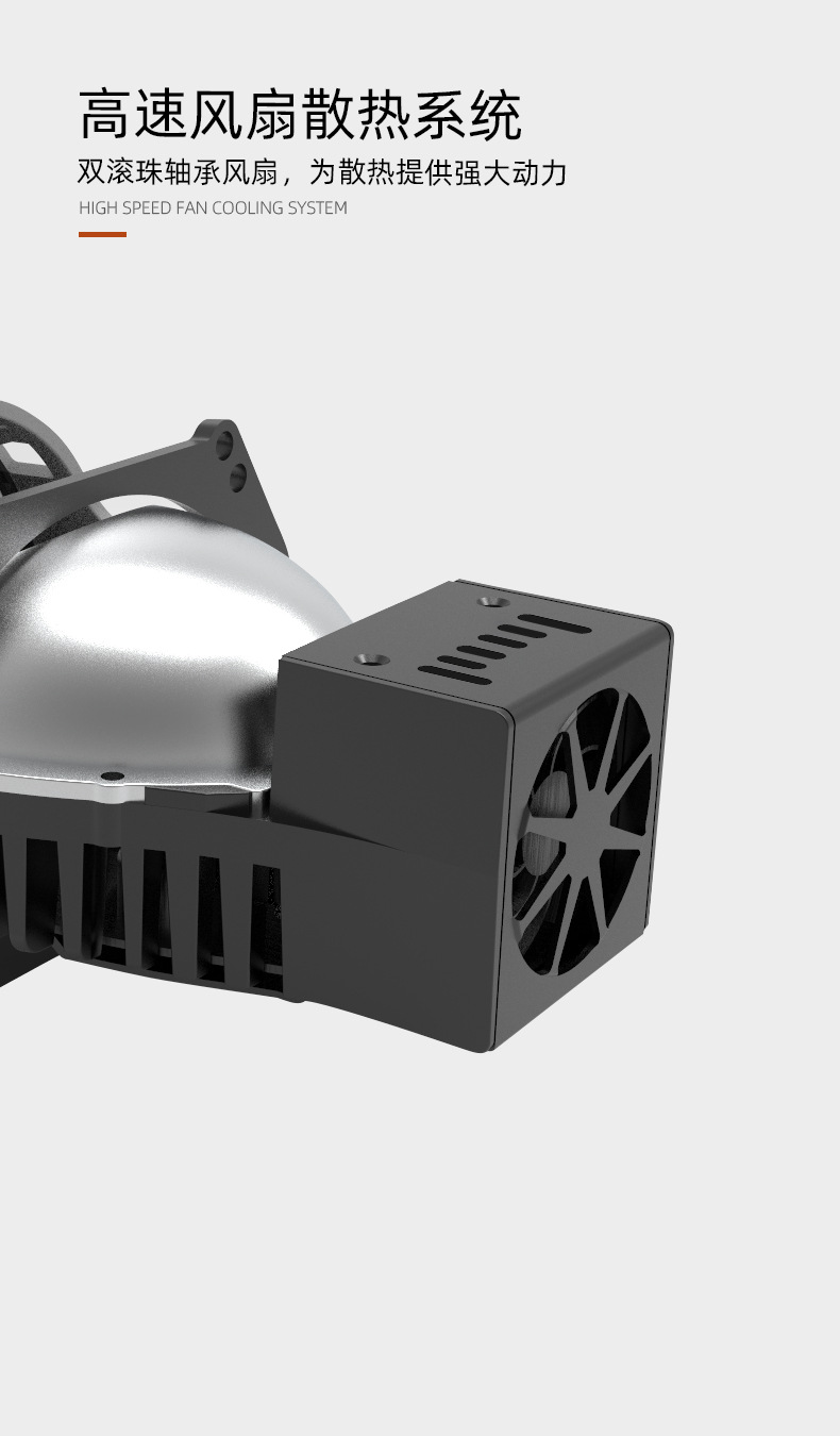 3inch A8Mini Car Led Headlights Dual-Lens Far and Near Integrated Universal Bugatti Modification