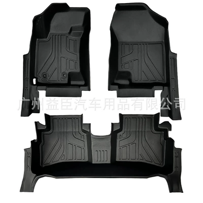 20Jiayue X4 5D car floor mats are waterproof, oil-resistant, easy to clean, odorless, and eco-friendly TPE floor mats (Modelə uyğun ayaqaltı) - black-full-tpe-foot-mat-black