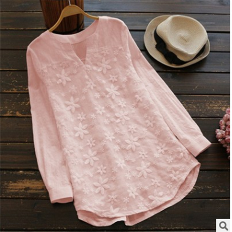 Summer, Spring Season Women's Gender Elegant Style Wholesale Women's Elegant Solid Color Long Sleeve Blouses