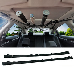 2-piece car fishing rod holder, in-car fishing rod rack, vehicle-mounted fishing rod strap