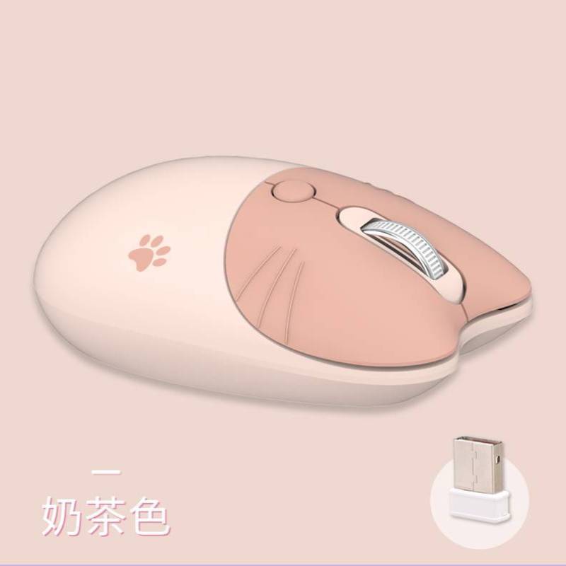Sky Hand M3 ワイヤレスマウス Bluetooth サイレントガールズかわいい高価値ノートブックユニバーサルニャーキュートインフィニティマウス|undefined