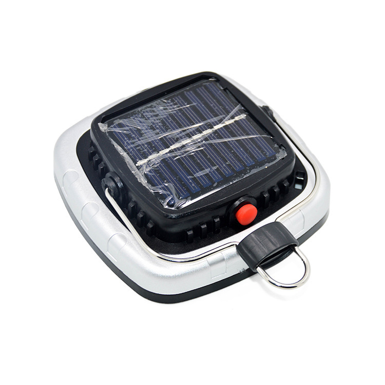 Transfronteriza Solar LED camping luz de la tienda de luz USB recargable camping luz de emergencia al aire libre iluminación mercado nocturno puesto de luz