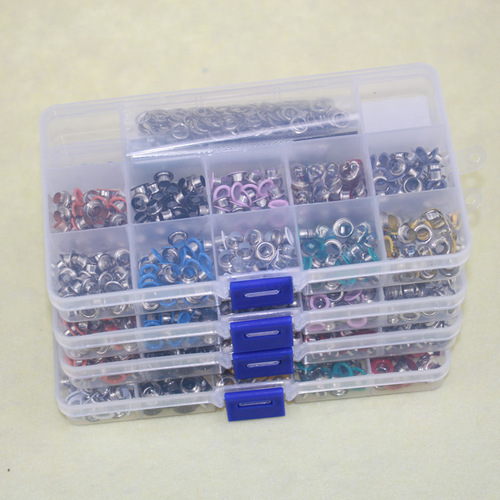 300 sets of 5mm colored nail dots + nail dot installation tools, spray paint, nail dot shoe dot fasteners for cross-border wholesale
