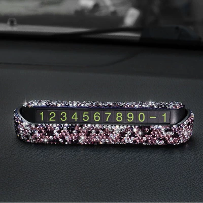 Car accessories advertising parking Nömrəli dayanma kartı