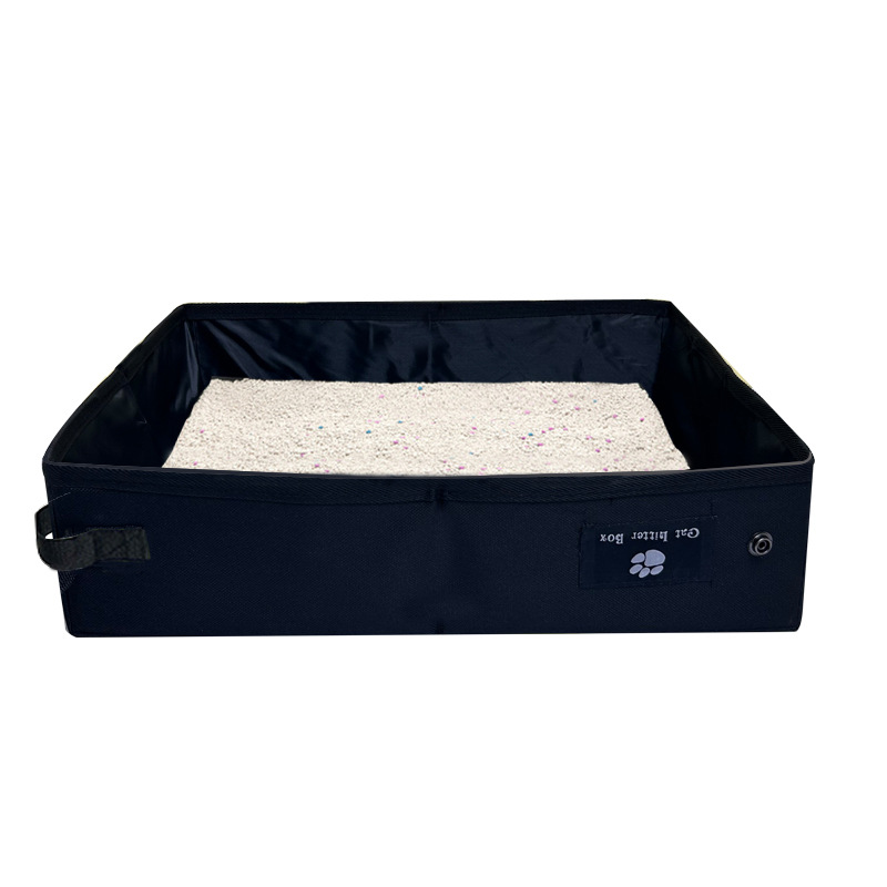 검은 고양이 배변 상자 [공장 직매]