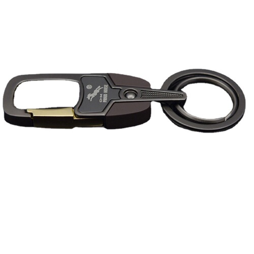 Real shot of Aoma key chain, high-end car key chain, creative gift key chain, high-quality key chain key ring