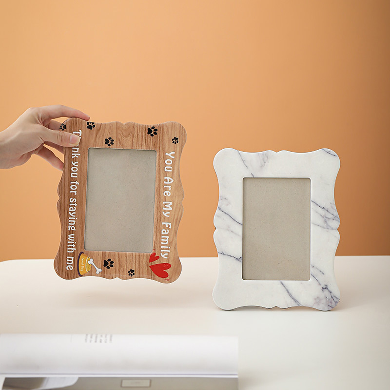 Cross-border ceramic photo frame table wholesale ins style living room creative pet decoration Nordic decoration modern minimalist