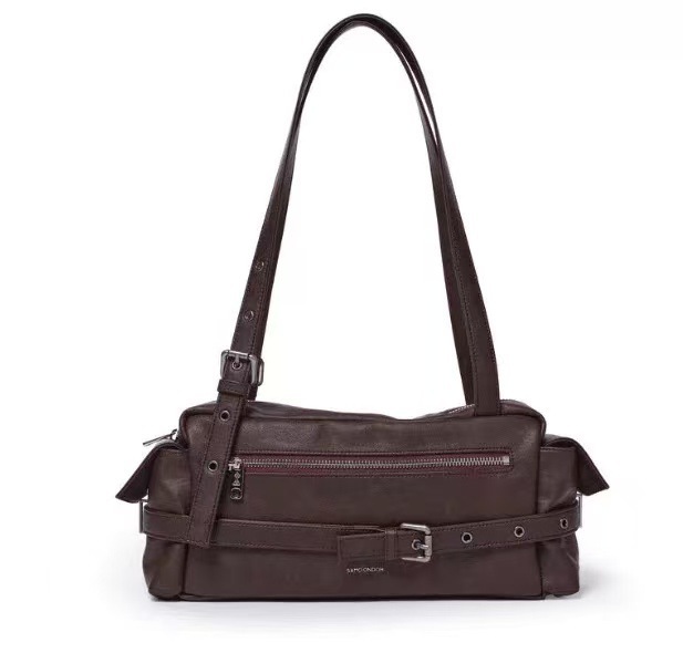 Ond Samooh estilo coreano de moda de mujer brazo locomotora bolso de hombro bolso ajustable de bolsillo