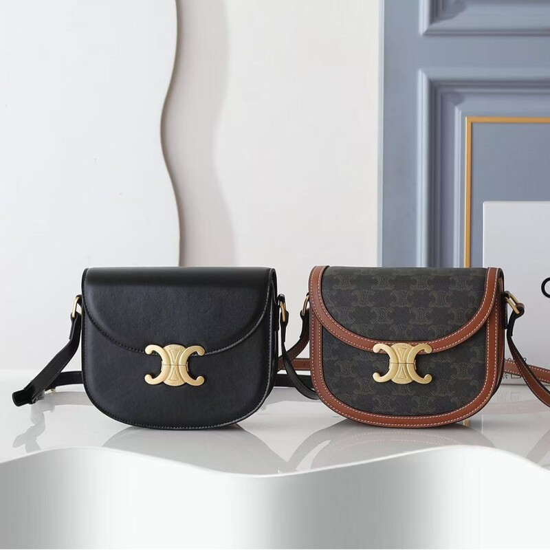 2025 New Model Arc De Triomphe Retro Vintage Saddle Bag with a High-End Feel, Fashionable and Versatile, Single Shoulder Crossbody Commuter Women's Bag Trend 2025 New Model Arc De Triomphe Retro Vintage Saddle Bag with a High-End Feel, Fashionable and Versatile, Single Shoulder Crossbody Commuter Women's Bag Trend