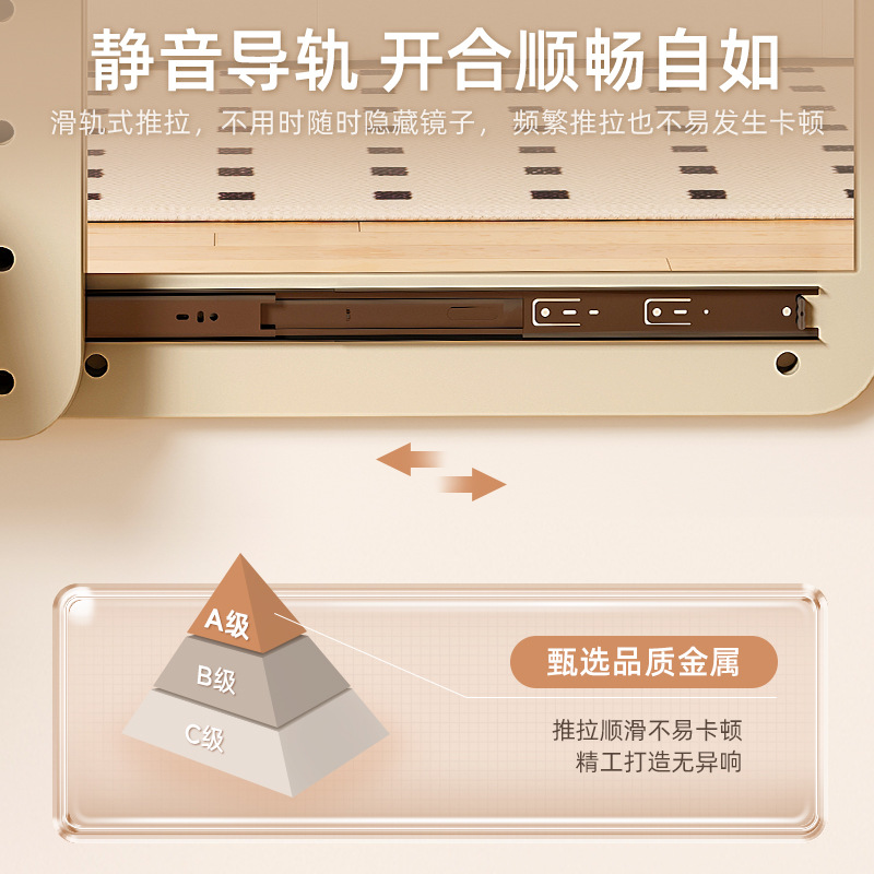 Tablero de agujero de madera maciza, espejo de cuerpo entero, entrada integrada, porche de entrada, estante de almacenamiento con espejo, espejo de cuerpo entero en la pared