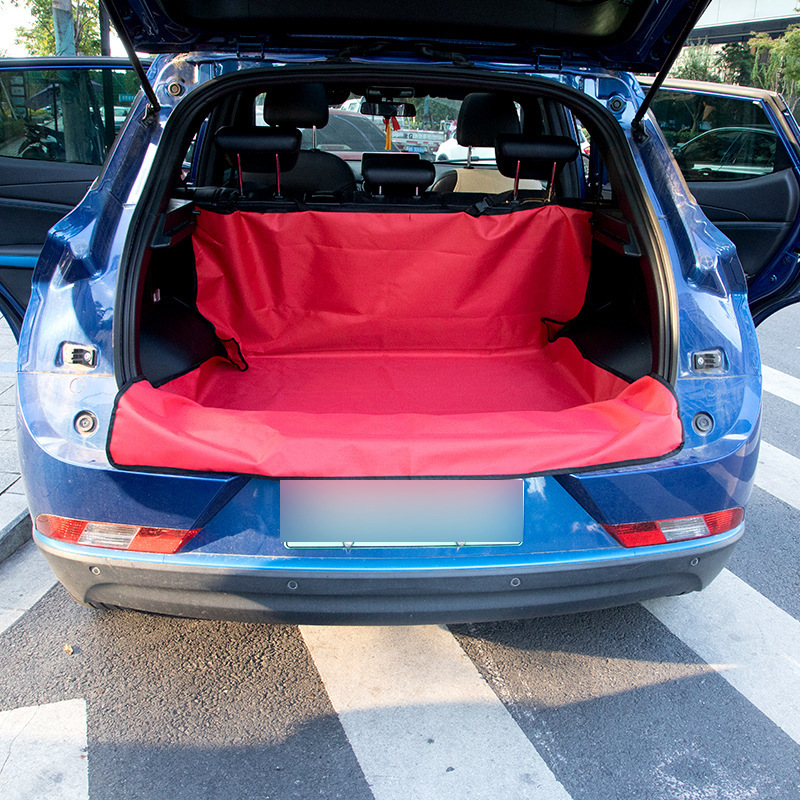Cross-border car trunk two-button mat car rear pet anti-dirty mat outdoor picnic mat car trunk mat