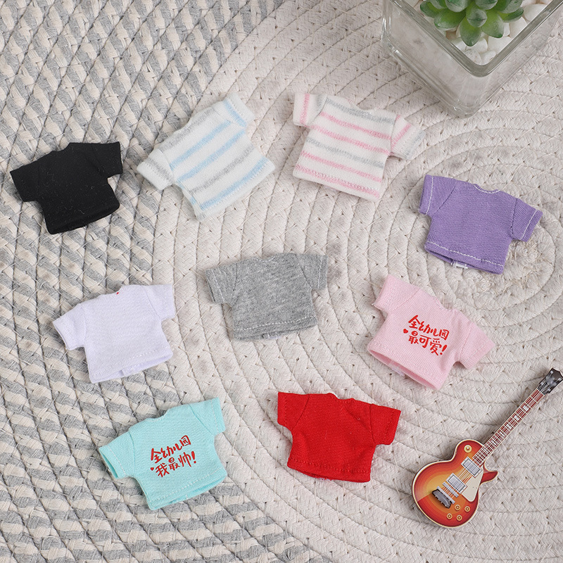 122 152 Short-Sleeved T-Shirt Ob11 Doll Clothes Inner Wear 12-Point Bjd Doll Clothes Beautiful Knot Pig Clothes Gsc 122 152 Short-Sleeved T-Shirt Ob11 Doll Clothes Inner Wear 12-Point Bjd Doll Clothes Beautiful Knot Pig Clothes Gsc