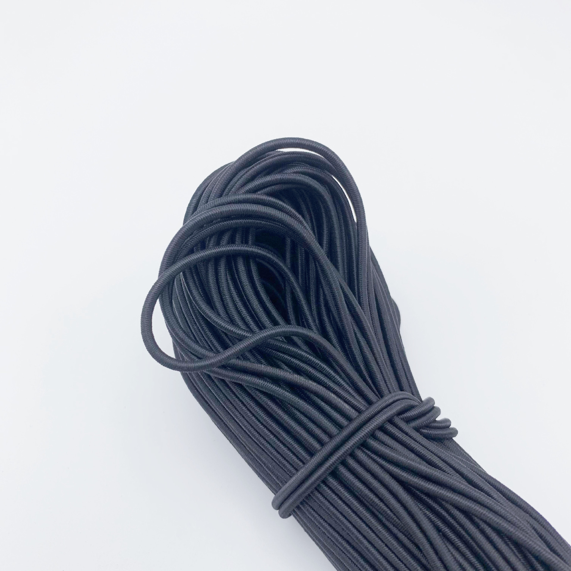 Elastic Band Colorful High Elasticity Durable Elastic Cord 2.5mm Clothing Drawstring Accessories Round Elastic Cord Manufacturer Wholesale