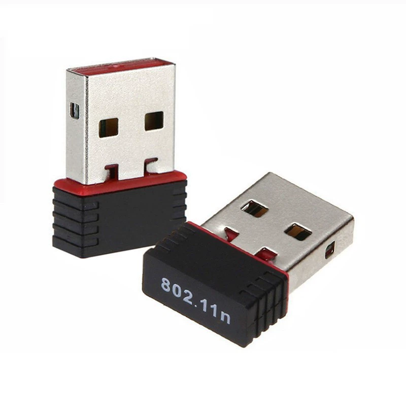 [Мини USB беспроводная сетная карта WiFi приемник ноутбука сетевой адаптер 150M внешняя сетка]