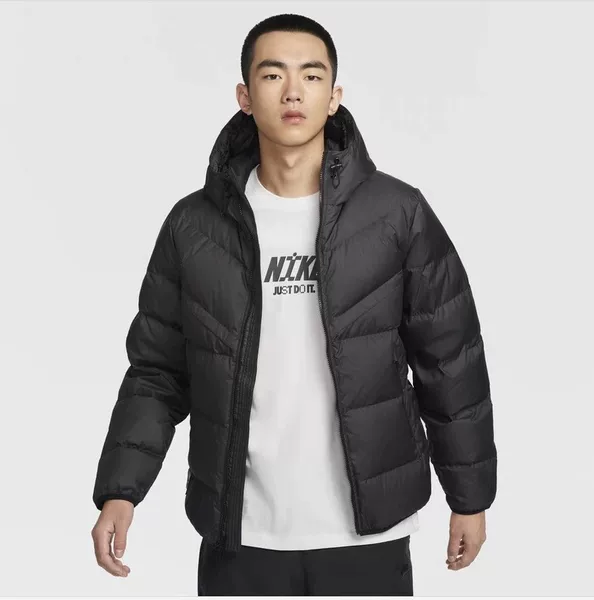 Cross-border foreign trade winter hooded cotton jacket for men, thickened and warm, trendy brand stylish cotton coat, loose-fitting men's jacket